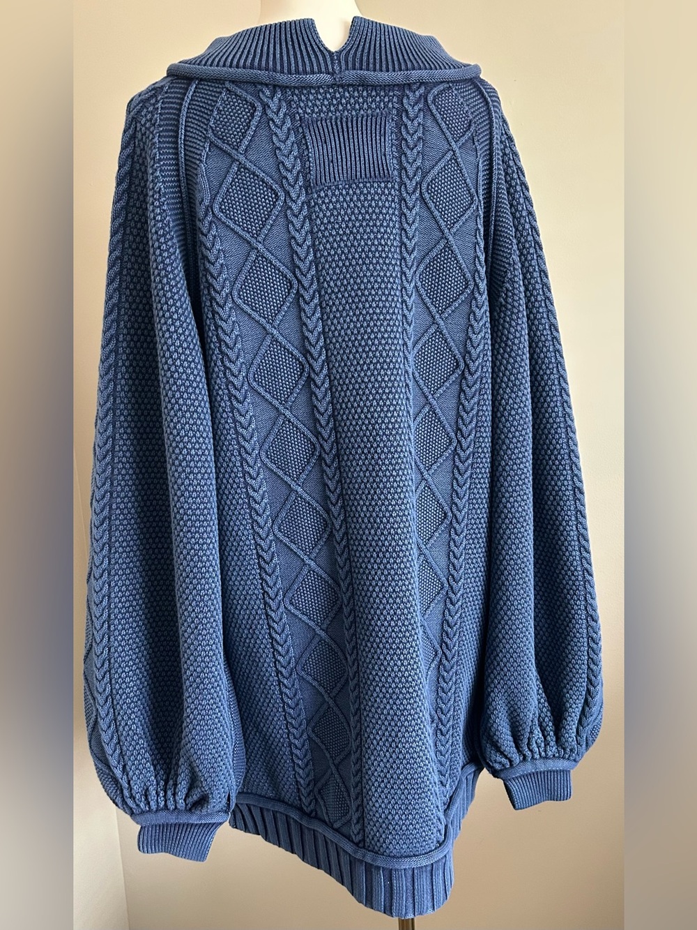 NWT- We The Free by Free People “All the Feels” Cable-Knit Sweater - Picture 7 of 10